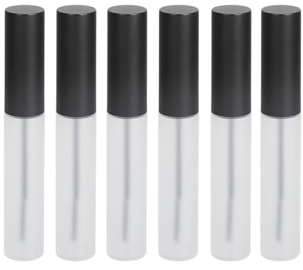 Pongnas Tom Mascara Tube 10ml Frostade Genomskinliga Flaskor Perfekt för ögonmakeupresor och Familj 10st