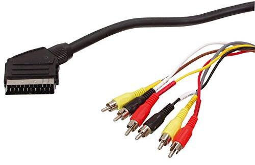 Valueline SCART 11 Péritel 21P Male/6 RCA Males