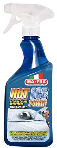 Mafra, Not Ice Power, Dégivreur Liquide Effet Immédiat, Facile et Rapide à Utiliser, Convient à Tout Type de Verre ou de Cristal de la Voiture, Format 500ml