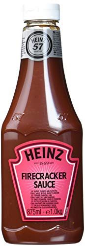 Heinz Firecracker Lot de 6 bouteilles de sauce 875 ml