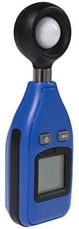 as - Schwabe Lux-Meter, Lumen-Messgerät, digitaler Lichtmesser und Beleuchtungsmessgerät mit Helligkeits-Sensor 24104