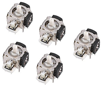 FOSA 5 Pcs 3D Joystick Analogique Module de capteur Remplacement pour 360 Manette sans Fil