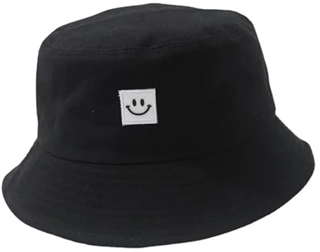 Fischerhüte,Bucket Hat Baumwolle Unisex Faltbar Anglerhut 56-58cm Sonnenhut zum Jagen Wandern Camping Reisen Angeln mit Aufbewahrungstasche