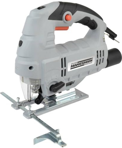 Brüder Mannesmann M12781 Pendelhub Stichsäge 800 W, Grau