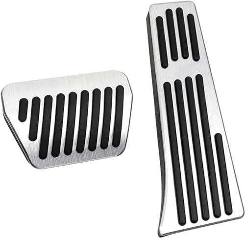LECREA Auto Pedal Set für BMW 3 Serie G20 G21 2019 2020, Verschleißfest Gaspedal Bremse Fußstütze Pads Anti Rutsch Pedal Abdeckungen, Auto Innere Beschützen ZubehöR