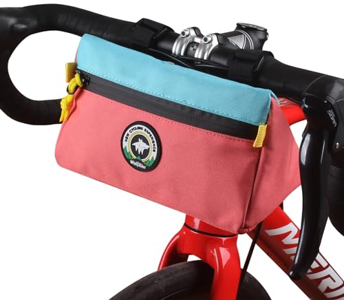 Vortika Bike Handlebar Bag, Bicycle Front Bag, Kids Handle Bar Bag, Storage Bag with Shoulder Strap for Men Women Kids Outdoor Road MTB Cycling