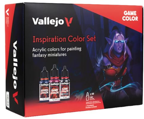 AV Vallejo Game Color Set - Inspiration (48 Colors)