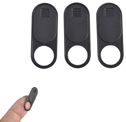 Webcam Cover - Cubiertas de Webcam para portátiles, Sticker Camera Blocker, Webcam Cover Sliding Sticker Cámara Cubierta, Para Portátil, PC, Smartphones