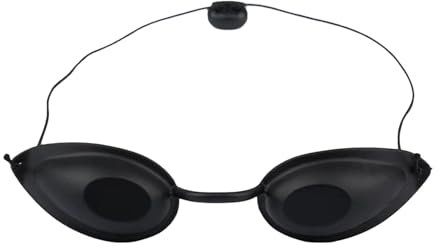 xianshi Solarium brille,UV Brille für Zuverlässigen Augen Schutz,Aus Deutschland Verstellbare Solarium Brille Sonnenbank und Sonnen am Strand Ergonomisches Design Elastisches Band