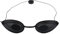 xianshi Solarium brille,UV Brille für Zuverlässigen Augen Schutz,Aus Deutschland Verstellbare Solarium Brille Sonnenbank und Sonnen am Strand Ergonomisches Design Elastisches Band