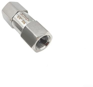 Le design robuste du clapet anti-retour NPT en acier inoxydable 304 assure une performance optimale du système (NPT3/8)