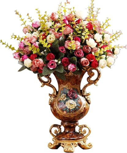 CHCWR Resina retrò Grandi vasi di Fiori per la Sala da Pranzo da Pranzo da barta Cassa della Camera da Letto Hotel Home