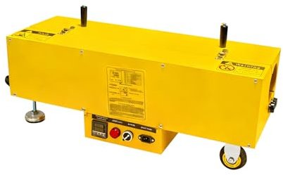 1/2 to 4 Electric PVC Pipe Heater with Power Indicator & Transport Wheels - 1800W 120V Digital Temperature Control Bending Tool for Electrical Conduit & Plumbing Pipes