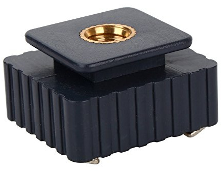 Xiuganpo Adaptateur Universel Durable de Montage de Griffe Flash en Métal, Adaptateur à Vis pour Trépied, pour la Plupart des Flashs d'appareil Photo, Amateurs de Photographie, Support de d'appareil