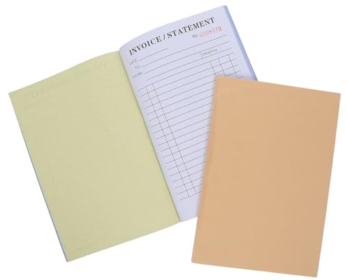 Gadpiparty 2pcs English Slip Invoice Book Contractor Forms Work Order Estimate Pads Per for Car Repair Service
