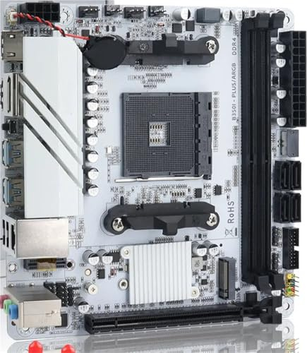 motherboard Fit For JGINYUE AMD AM4 ITX supporta Ryzen R3 R5 R7 R9 serie 1/2/3/4/5 CPU DDR4 RAM PC desktop PCI-E 3.0 B350i PLUS ARGB