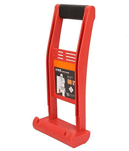 BONKZEBU Portador de Paneles Elevador de Paneles ABS Placa Portadora de Tableros Cargador de Madera Contrachapada para Tableros de Yeso Pinza para de Yeso con Antideslizante para Trabajadores de la