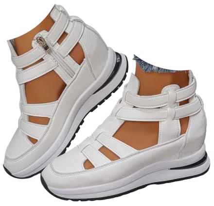 Genérico Sandalias Deportivas Mujer Comodas Sandalias Mujer Verano Ortopedicas Anchos Sandalia Trekking Zapatillas Barefoot Transpirables Senderismo Antideslizantes Zapatillas Casa Plataforma Zapatos