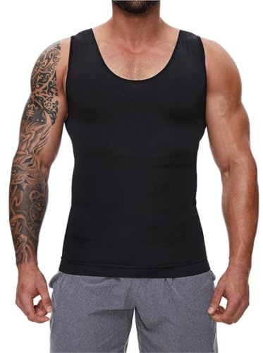 PADGCNOR Débardeur Homme Gilet de Compression Amincissant for Hommes