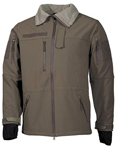 MFH Herren High Defence Soft Shell Jacke Schwarz