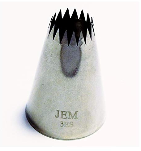 JEM Large Fine Star Savoy Nozzle #3ES (Uncarded)
