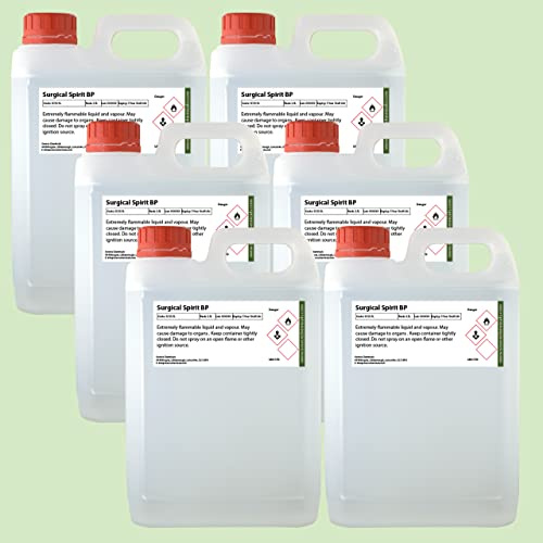 Surgical Spirit BP Grade 6 x 2.5 Litre (15L) Including Delivery