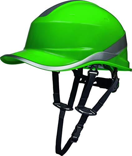 Delta Plus Baseball Diamond V Up Green Hard Hat Safety Helmet Bump Cap PPE