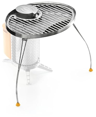 BioLite CSD0200 CampStove Portable Grill, Silver