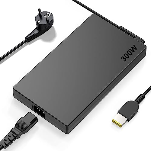 300W 20V 15A Laptop-Ladegerät für Lenovo Legion 5 5i 5P 7 Pro 15 16 17 C7 S7 Y540 Y545 Y740, 300 Watt Gaming Notebook Netzteile ADL300SDC3A GX21F23045 ADL300SLC3A SA10R16956 5A10W86289 Ersatzteil