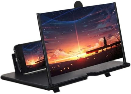 OISE ART STORE Trade Shop - Lente di Ingrandimento Schermo 12 3D per Cellulare Smartphone Guardare Video Film