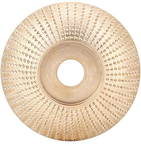 SZTVECFW Roue de Polissage, Disque de façonnage, Disque de façonnage de meuleuse, meule en Bois, meule en carbure de tungstène, Outil de ponçage, Disque abrasif