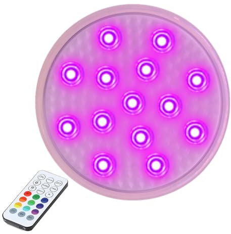 Luci LED sommergibili - Luce subacquea | Luci subacquee Per Piscina | Piccole candele Scaldabagno Submarine Impermeabili | Ip68 Impermeabilizzano Sotto Le Luci A Led D'Acqua