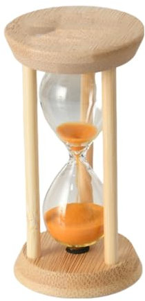 sablier， Sablier 1/10 minutes minuterie sablier for décoration d'ornement Noël nouvel an anniversaire thé table basse étagère à livres jeu scolaire, bleu, 10 minutes(Orange,1 minute)