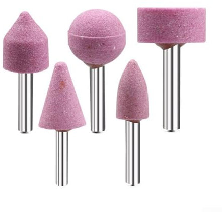 Schleifkopf-Set für elektrische Bohrmaschine, 5 Stück hocheffiziente Schleifsteine