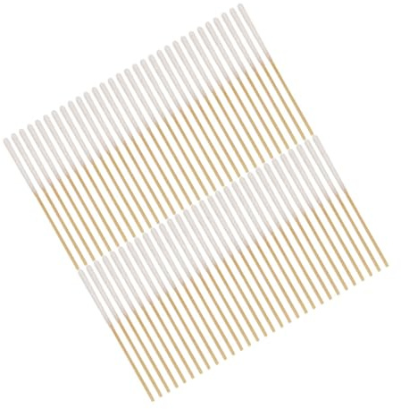 CALLARON Bastoncini di Cotone per Trucco e Pulizia Orecchie, 60 Pezzi Lunghi in Cotone Assorbente, Accessori per Bellezza e Make Up Quotidiano, Uso Professionale e Domestico