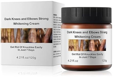 Crema Schiarente Per Macchie Scure Su Articolazioni, Rimuove Macchie Scure Efficacemente, Schiarisce La Pelle, Per Gomiti E Ginocchia, Schiarimento Duraturo E Nutriente