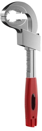Chiave inglese regolabile piccola – chiave rubinetto | Chiave ergonomica per casa, installazione, industria, costruzione, cucina, rubinetti e doccia