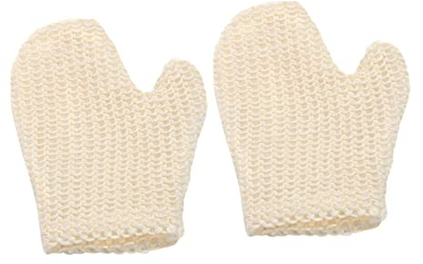 ARTSEWPLY 2stücke Peeling-waschlappen aus Sisal Gewebte Scheuerhandtücher für Dusche und Bad Reibe-badehandschuhe für Körperreinigung