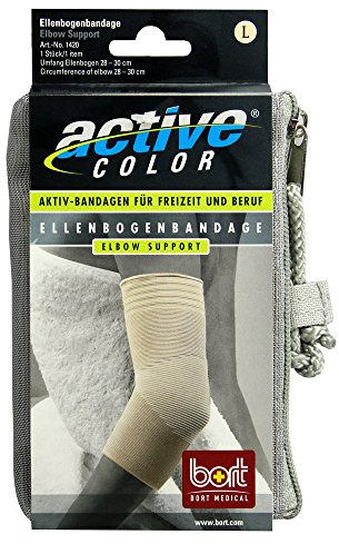 bort 1420 large haut ActiveColor Ellenbogen für rechts und links gleich, large, beige