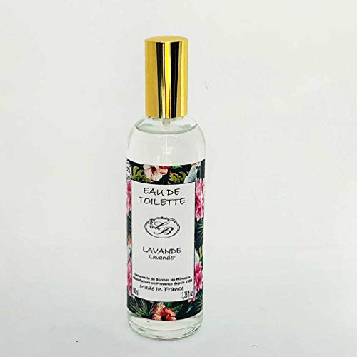 Savonnerie de Bormes: Eau de Toilette Lavendel, 100 ml Flasche mit Zerstäuber (Spray)