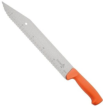 Coltello per materiali isolanti Hultafors in acciaio al carbonio giapponese I 300mm x 50mm Lama I Incl. protezione lama I Per il taglio di una gamma di materiali isolanti quali Styrodur ecc. I 389010