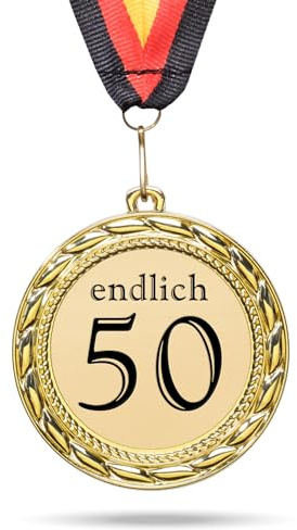 andSmile Orden/Medaille Geburtstagsgeschenk endlich 18 endlich 30 endlich 40 endlich 50 endlich 60