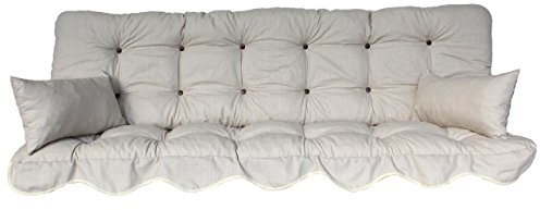 Adlatus-Kühnemuth Polsterauflage Hollywoodschaukel 180x50 Modell 180 beige