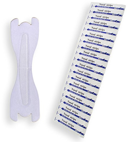 Näsplåster transparent (50 stycken) – knappt synlig – storlek: Large / large – Breath well – Sleep well med Better Grip Adhesive för maximalt grepp på natten när du sover mot narkning och bättre näsandning vid sport.
