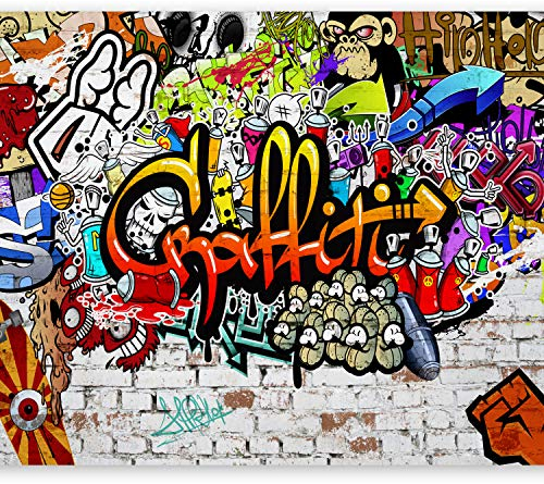 Fotomurale, carta da parati personalizzabile, A, 250x175 cm - XL - 5 Streifen