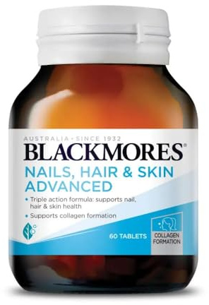 Blackmores Nails Hair and Skin Vitamins for Women, Made in Australia, 60 Tablets
