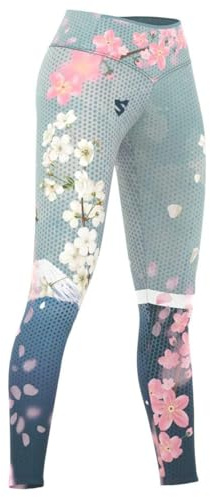 SMMASH Sport Leggings Damen Sportleggings Lang High Waist Push Up Blickdicht Elastisch Figurformend Sporthose Yogahose