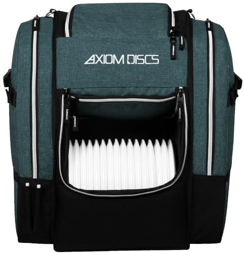 Axiom Discs Voyager Lite Backpack Disc Golf Bag (Heather Teal)