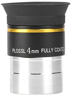 JUIYU Teleskop-Zubehör-Set 1,25-Zoll-beschichtetes HD-4-mm-6-mm-Teleskop-Okular Teleskop-Zubehör Teleskop-Kamera (Color : 4mm)