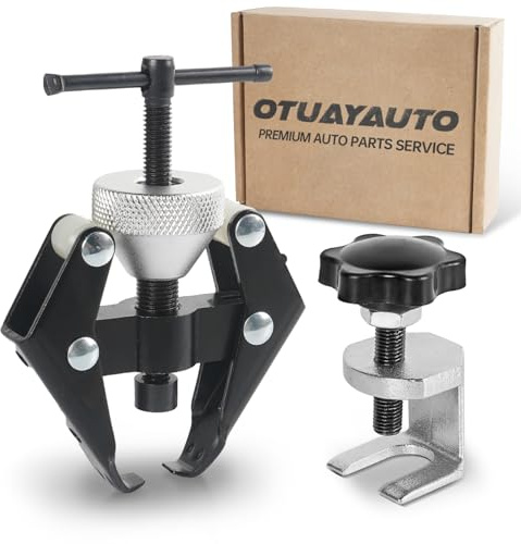 OTUAYAUTO Battery Terminal and Wiper Arm Puller - Windshield Wiper Arm Puller Removal Tool, Heavy-Duty Arm Battery Terminal Bearing Remover Puller Kit